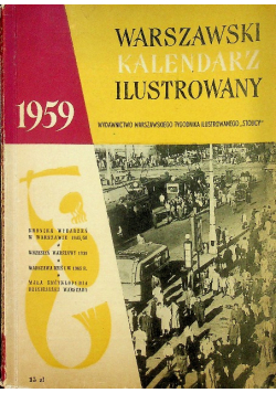 Warszawski Kalendarz Ilustrowany 1959