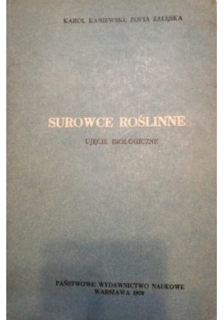 Surowce roślinne