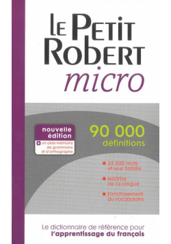 Petit Robert micro