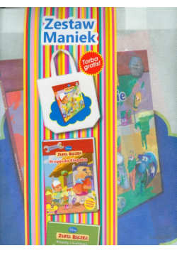 Maniek Zestaw (2 książki+torba)