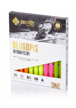 Długopis automatyczny Zenith 7 fluo 10 sztuk mix