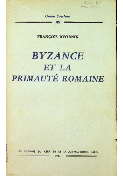 Byzance et la primaute romaine
