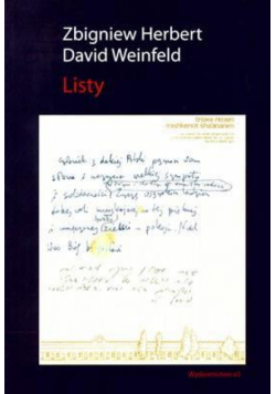 Listy - Zbigniew Herbert, David Weinfeld