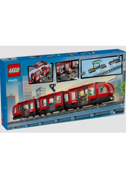 LEGO(R) CITY 60423 Tramwaj miejski ze stacją