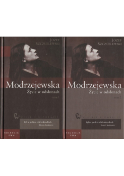 Modrzejewska Życie w odsłonach Tom 1 i 2