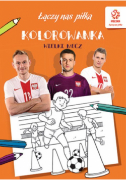 Piłka nożna Wielki mecz Kolorowanka