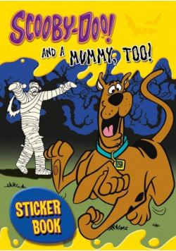 Kolorowanka z naklejkami - Mumia. Scooby Doo