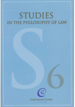 Studies in the Philosophy of Law vol. 6