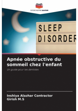 Apnée obstructive du sommeil chez l'enfant