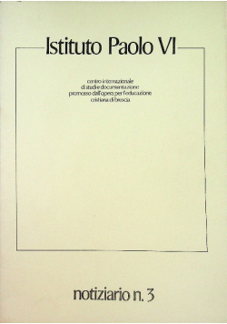 Istituto Paolo VI numero 3