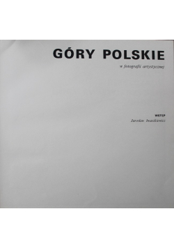 Góry polskie w fotografii artystycznej