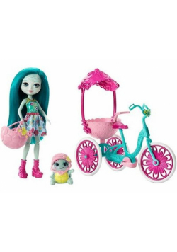Barbie Enchantimals lalka + pojazd