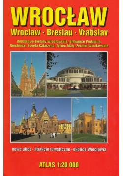 Wrocław - atlas, 1:20 000