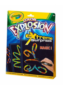 Zestaw do malowanie Crayola Eksplozja koloru - czarna