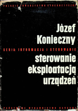 Sterowanie eksploatacją urządzeń