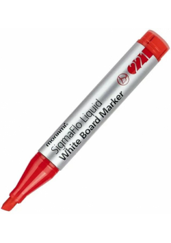 Marker tablicowy SigmaFlo czerwony (12szt) MONAMI
