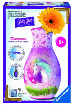 Puzzle 3D Wazon - Jednorożec