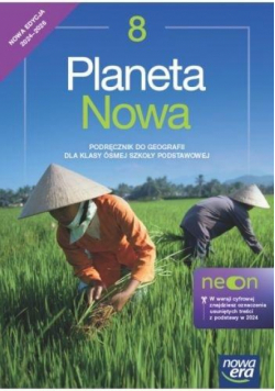 Geografia Planeta nowa NEON podręcznik dla klasy 8 szkoły podstawowej EDYCJA 2024-2026