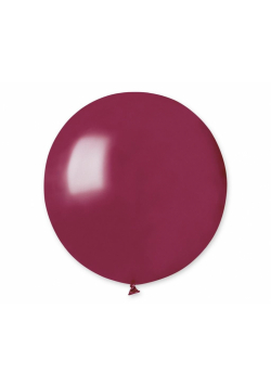 Balony pastelowe ciemnoczerwone 48cm 25szt