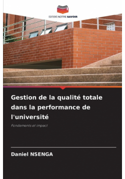 Gestion de la qualité totale dans la performance de l'université
