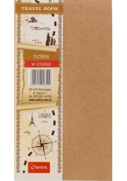 Wkład kalendarzowy - Podróżnik notes kratka