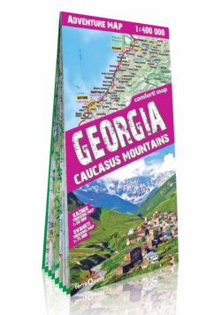 Georgia mapa samochodowo-turystyczna 1:400 000