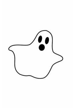 Halloween Ghost  Creative Journal