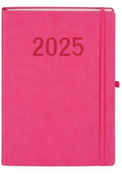 Kalendarz 2025 A4 Memofix DNS różowy