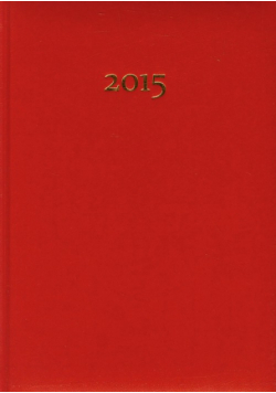 Kalendarz 2015 A5 Albit dzienny mix kolorów