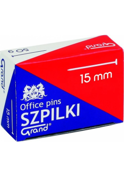 Szpilki krótkie Grand 15mm 50g 10 sztuk