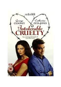 Intolerable Cruelty,płyta Dvd