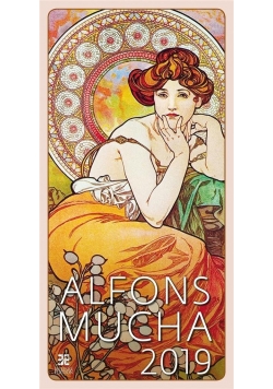Kalendarz 2019 Alfons Mucha Ex HELMA