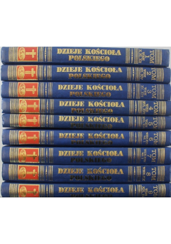 Dzieje Kościoła Polskiego Tom 1 do 9