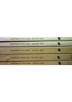 Wiener ausgabe studien texte Band 1 do 5