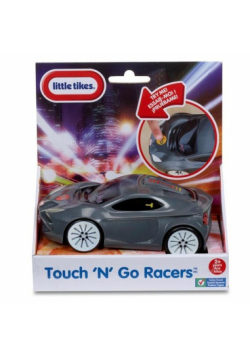 Samochodzik Touch 'n' Go Racer szary