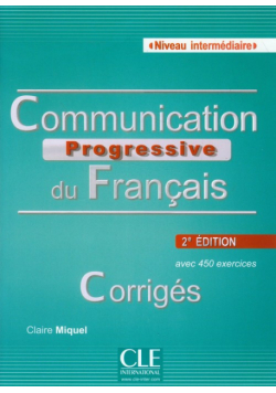 Communication Progressive du Francais Corriges Niveau intermediaire