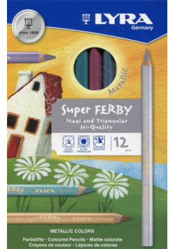 Lyra Kredki Super Ferby 12 sztuk