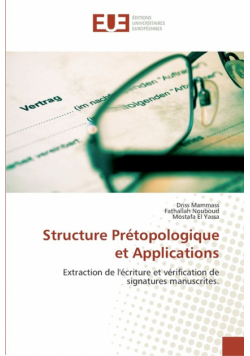 Structure prétopologique et applications