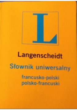 Słownik uniwersalny francusko polski