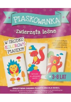 Piaskowanka Zwierzęta leśne