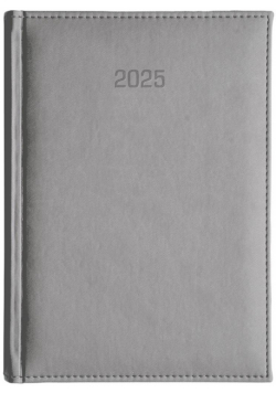 Kalendarz 2025 B5 Dzienny Vivella Szary