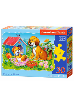 Puzzle Dogs in the Garden 30