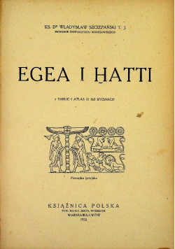 Egea i Hatti 1923 r.