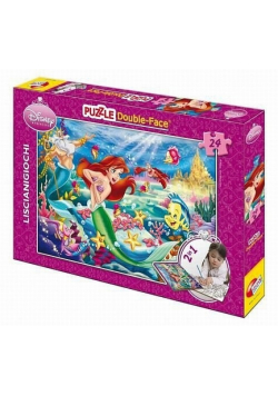 Puzzle dwustronne Mała syrenka