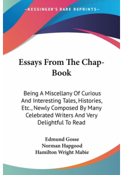 Essays From The Chap-Book