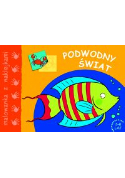 Podwodny świat  -  malowanka z naklejkami
