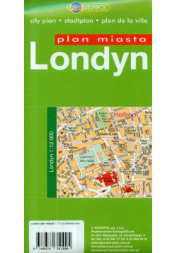 Londyn Plan miasta 1: 12 000