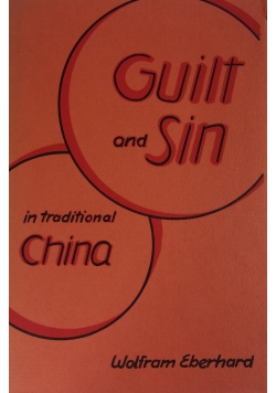 Guilt and Sin in traditional China