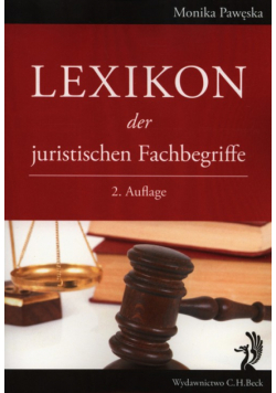 Pawęska Monika - Lexikon der juristischen Fachbegriffe