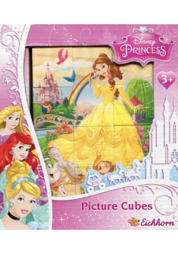 Klocki drewniane Disney Księżniczki